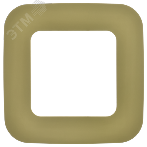 FLITE ARTISTIC Рамка 1-местная РУ-1-А-ФлО оливковый IEK - фото 3