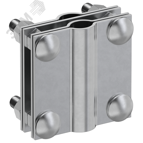 Изображение товара Зажим заземления с разделителем крестообразный стержень-полоса/пруток оцинкованная сталь HDZ (шт)