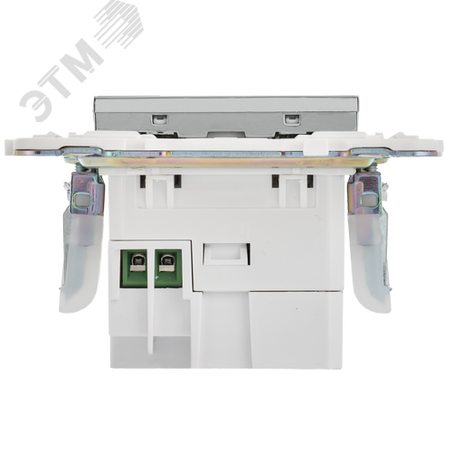 SKANDY Розетка USB A+C 3,1А SK-R14N никель IEK - фото 4