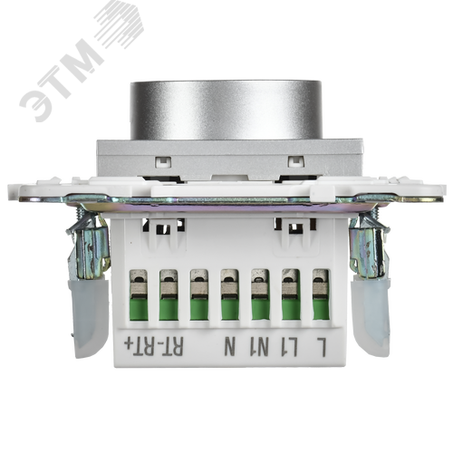 SKANDY Термостат электронный с индикацией SK-T01S серебряный IEK - фото 2