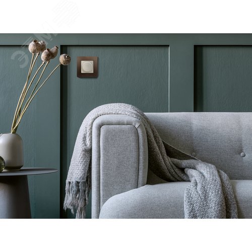 Светорегулятор поворотно-нажимной LED 300Вт без нейтрали слоновая кость ETIKA - фото 2