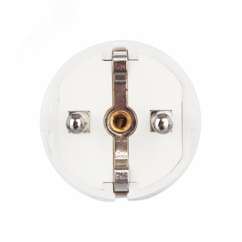 Евровилка прямая белая 16 А - фото 3