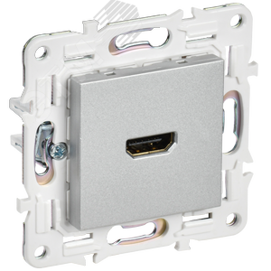 SKANDY Розетка HDMI SK-H01S серебряный IEK - фото 1