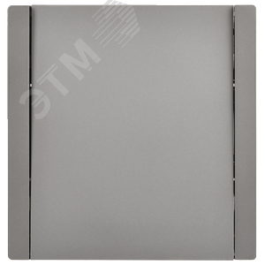 FORTE&PIANO Выключатель 1-клавишный самовозвратный 10А FP510 сталь IEK - фото 3