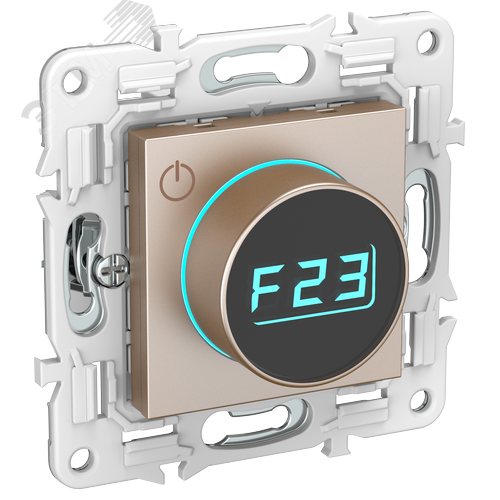 Изображение товара SKANDY Термостат электронный с индикацией SK-T01Sa песочный IEK (шт)