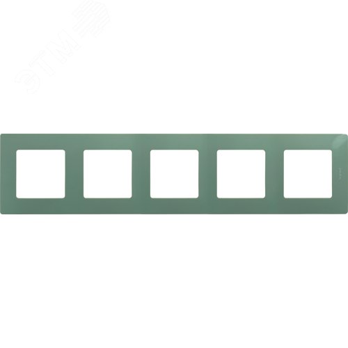 Рамка 5-местная светлая галька ETIKA - фото 2