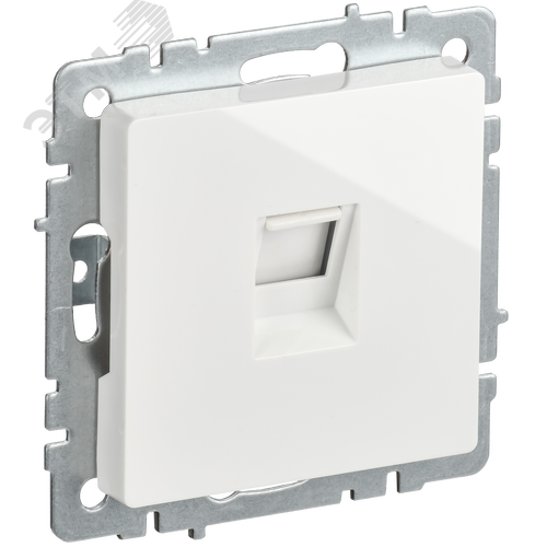 Изображение товара BRITE Розетка компьютерная RJ45 кат.5E РК10-БрБ белый (шт)