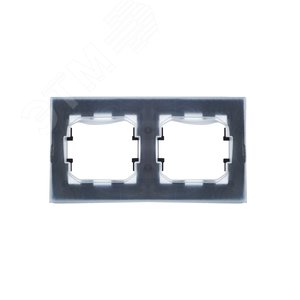 BRITE Рамка 2 поста IP44 РУ-2-БрТБ-44 темная бронза - фото 4