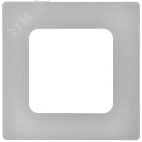 FLITE CLASSIC Рамка 1-местная РУ-1-К-ФлА алюминий IEK - фото 3