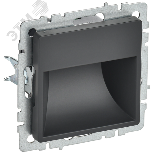 Изображение товара BRITE Подсветка LED встраиваемая ПЛ20-БрГ графит (шт)