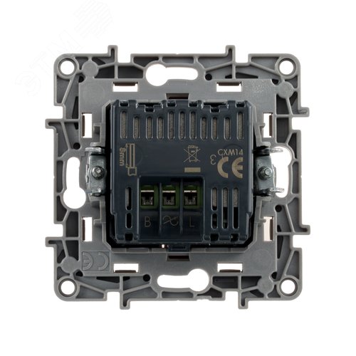 Светорегулятор нажимной универсальный LED 400Вт без нейтрали белый ETIKA - фото 2