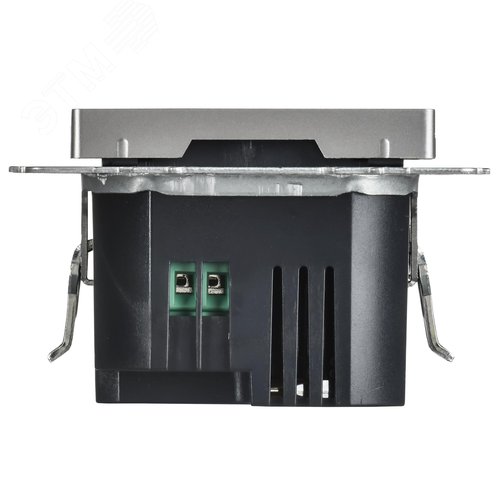 BRITE Розетка USB C 65Вт высокоскоростная зарядка РЮ12-1-БрС сталь IEK - фото 3