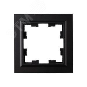 BRITE Рамка 1 пост IP44 РУ-1-БрЧ-44 черный - фото 2