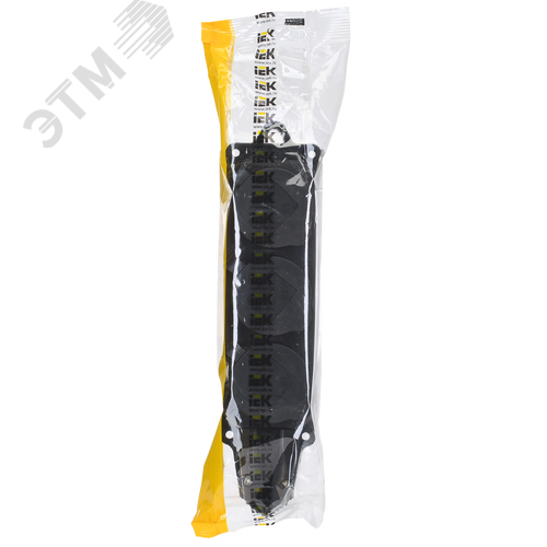 Розетка каучук тройная с защитными крышками IP44 ОМЕГА - фото 2