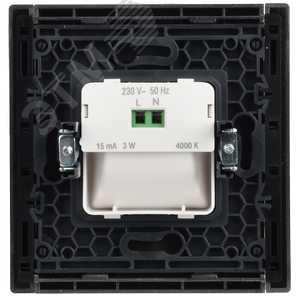 FORTE&PIANO Подсветка LED встраиваемая FP557 сталь IEK - фото 3