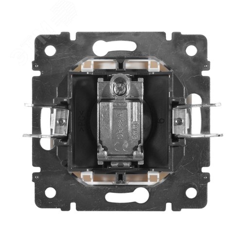 Розетка TV проходная белый VALENA - фото 2