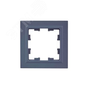 BRITE Рамка 1 пост IP44 РУ-1-БрМ-44 маренго - фото 2