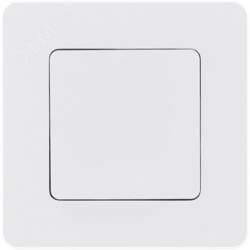 Выключатель 1-клавишный проходной 10АХ IP44 безвинтовое крепление белый INSPIRIA - фото 2