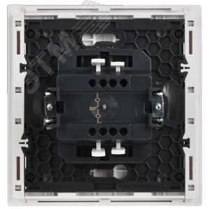 FORTE&PIANO Выключатель 1-клавишный самовозвратный 10А FP210 белый IEK - фото 4