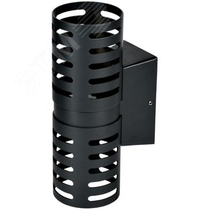 Светильник уличный декоративный для наружного освещения светодиодный 5102 настенный 10 Вт 4000К IP54 черный - фото 1