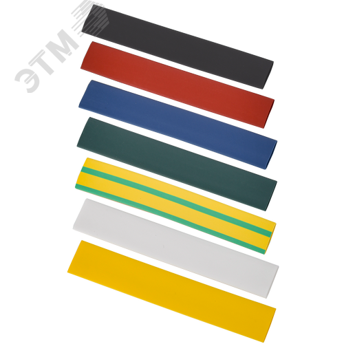 Изображение товара Набор ТТУ 12/6мм L=100мм 7 цветов (21шт/упак) (упак)