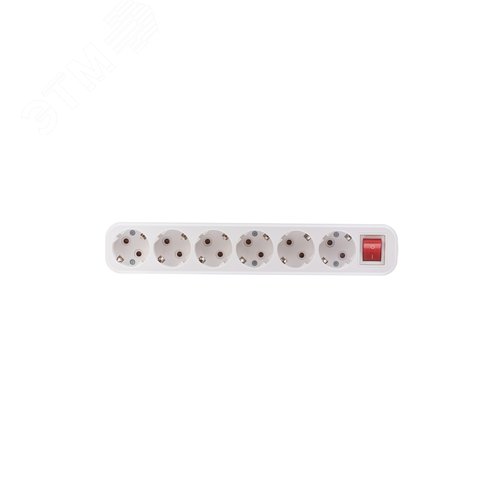 Розетка переносная разборная выключатель К06В 6 мест CLASSIC - фото 4