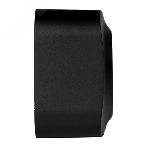 Розетка 1-местная для открытой установки с заземлением без защитных шторок 16А черный матовый QUTEO - фото 3