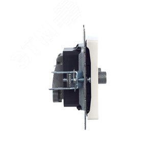 BRITE Розетка двойная TV+SAT РТВ/РСп12-БрЖ жемчуг - фото 3