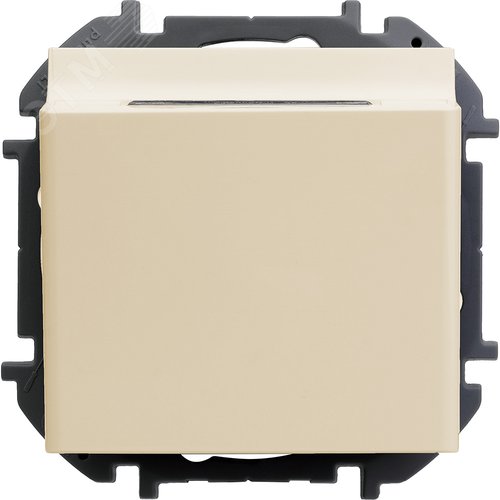 Изображение товара Выключатель карточный 6А без задержки выключения безвинтовое крепление слоновая кость INSPIRIA (шт)