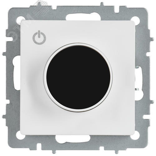 BRITE Термостат электронный с индикацией ТС10-1-БрАБ арктический белый IEK - фото 2