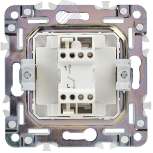 SKANDY Выключатель 1-клавишный 10А SK-V01Bl черный IEK - фото 2