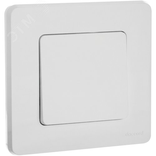 Выключатель 1-клавишный проходной 10АХ IP44 безвинтовое крепление белый INSPIRIA - фото 3