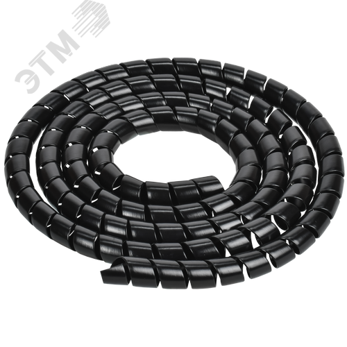 Изображение товара Спираль монтажная СПГ-20 черная (2м/упак) IEK (упак)