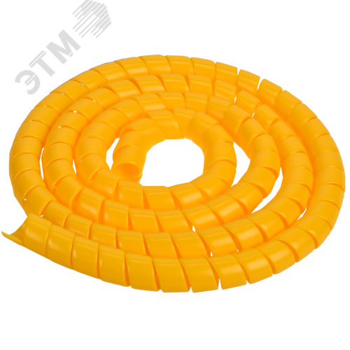 Изображение товара Спираль монтажная СПГ-25 желтая (2м/упак) IEK (упак)