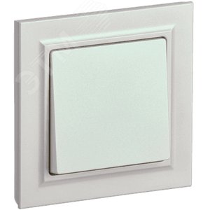 Изображение товара BRITE Выключатель одноклавишный 10А в сборе ВСР10-1-0-БрЖ жемчуг IEK (шт)