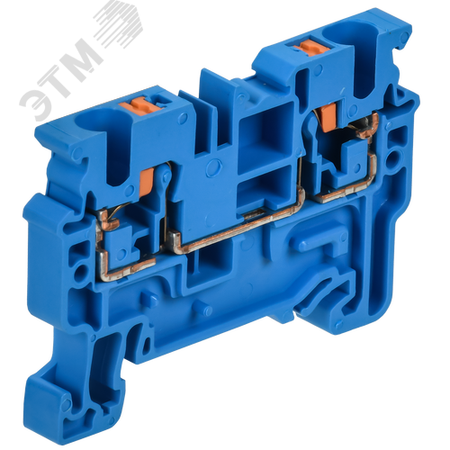 Изображение товара ARMAFIX Клемма пружинная Push In CP 4мм2 синяя IEK (шт)