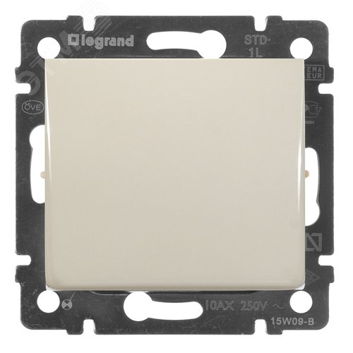 Изображение товара Вывод кабеля слоновая кость VALENA (шт)