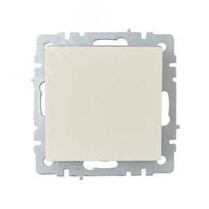 BRITE Выключатель одноклавишный перекрестный 10А ВС10-1-3-БрКр бежевый - фото 2