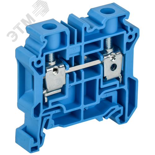 Изображение товара ARMAFIX Колодка клеммная CY10BU винтовая 10мм2 проходная синяя Ex IEK (шт)