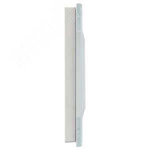 BRITE Рамка 2 поста РУ-2-2-БрБ стекло белый - фото 4