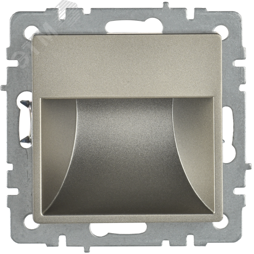 BRITE Подсветка LED встраиваемая ПЛ20-БрШ шампань - фото 4