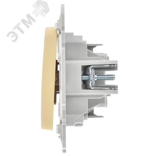 FLITE Выключатель 1-клавишный 10А ВС11-1-0-ФлН навахо IEK - фото 5