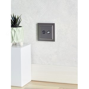 BRITE Рамка 1 пост IP44 РУ-1-БрС-44 сталь - фото 7