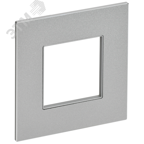 Изображение товара SKANDY Рамка 1-местная SK-F31S металл серебряный IEK (шт)