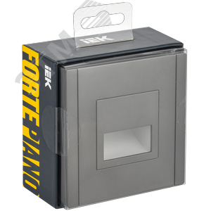 FORTE&PIANO Подсветка LED встраиваемая FP557 сталь IEK - фото 2