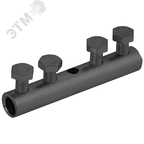 Изображение товара Зажим соединительный прямой пруток-пруток 6-10 мм оцинкованная сталь TD (шт)