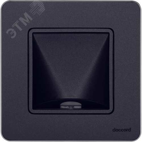 Вывод кабеля с зажимом для кабеля антрацит INSPIRIA - фото 3