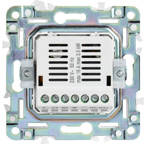 SKANDY Термостат электронный с индикацией SK-T01Gr серый IEK - фото 2
