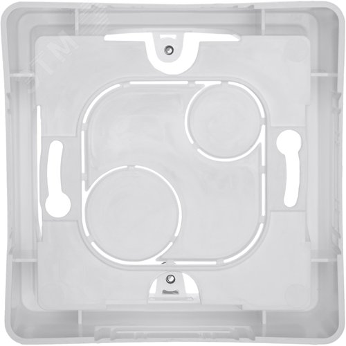 Коробка для накладного монтажа 1-местная белый INSPIRIA - фото 3