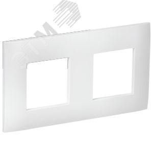 Изображение товара SKANDY Рамка 2-местная SK-F02W арктический белый IEK (шт)